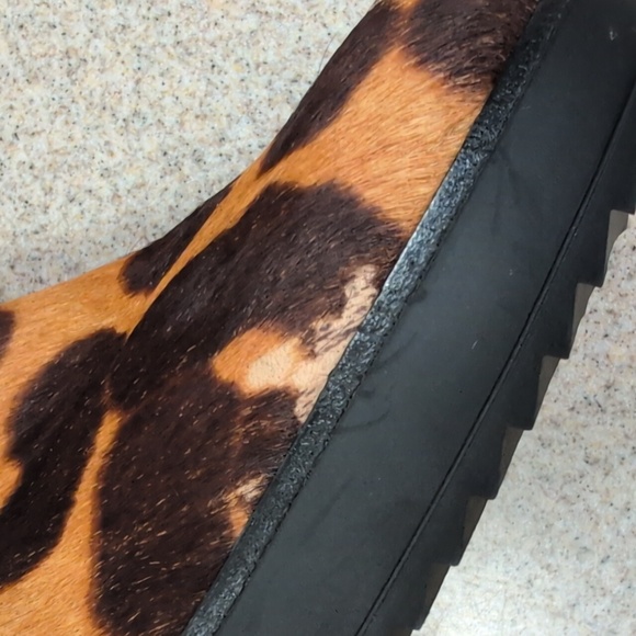 Louise Et Cie Cow Hair Boots, Animal Print, Leopard, Women's Size 8.5 - Picture 13 of 13